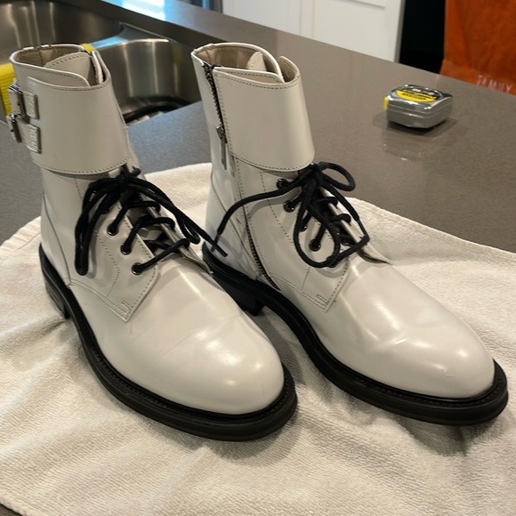 All Saints Combat Style Boots - Size 7 - Picture 1 of 7